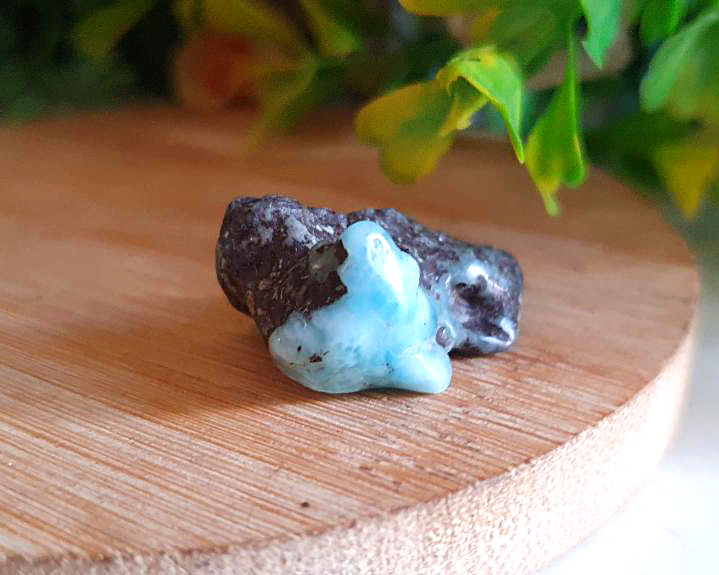 Larimar Cristalizada Polida 6g