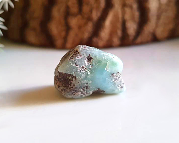 Larimar Cristalizada Polida 6g