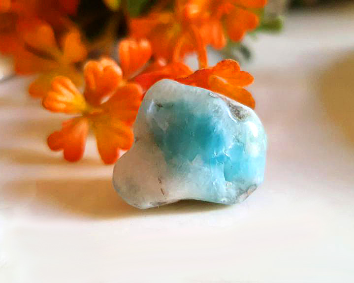 Larimar Cristalizada Polida 4 g