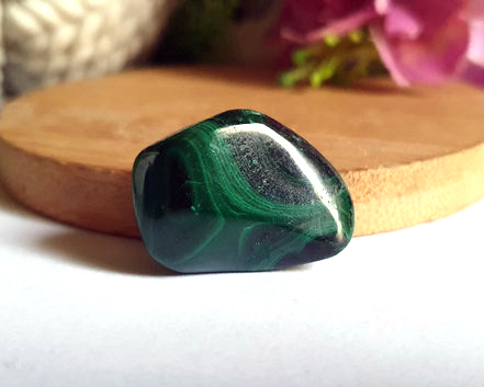 Malaquita Cristalizada Polida Especial 14g