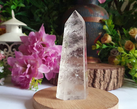 Ponta de Cristal de Alta Pureza  137g