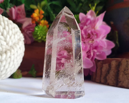 Ponta de Cristal de Alta Pureza  7,5cm