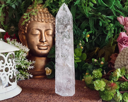 Ponta de Cristal de Alta Pureza 14,5cm