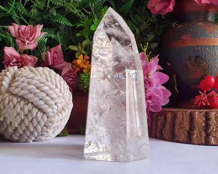 Ponta de Cristal de Alta Pureza 13,5cm