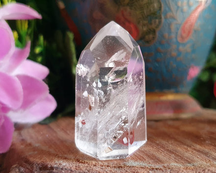 Ponta de Cristal de Alta Pureza 3cm