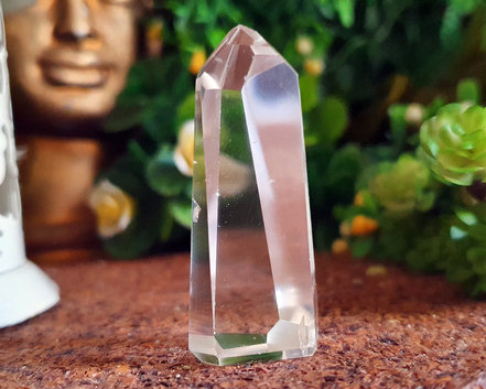 Ponta de Cristal de Alta Pureza 4,5cm