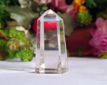 Ponta de Cristal de Alta Pureza 5cm