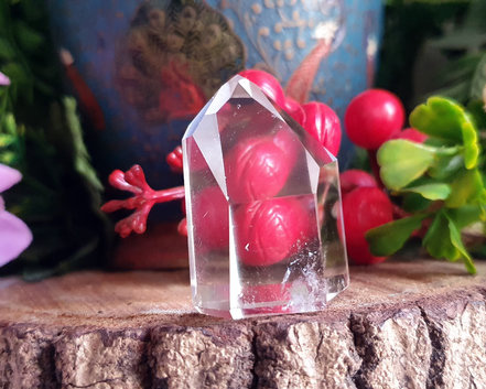 Ponta de Cristal de Alta Pureza 3,5cm