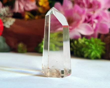Ponta de Cristal de Alta Pureza  4,5cm