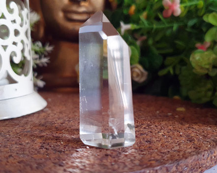 Ponta de Cristal de Alta Pureza  5cm