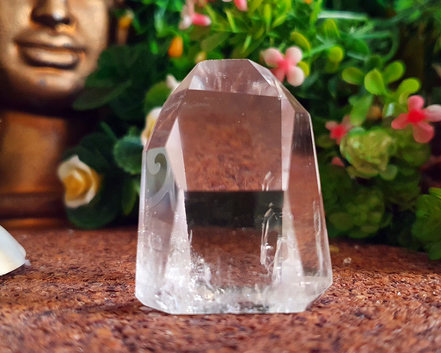 Ponta de Cristal de Alta Pureza  4,5cm