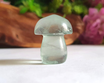 Cogumelo de Fluorita Verdde Especial