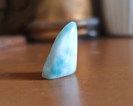 Larimar Cristalizada Lapidada 2g