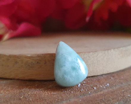 Larimar Cristalizada Lapidada 2g