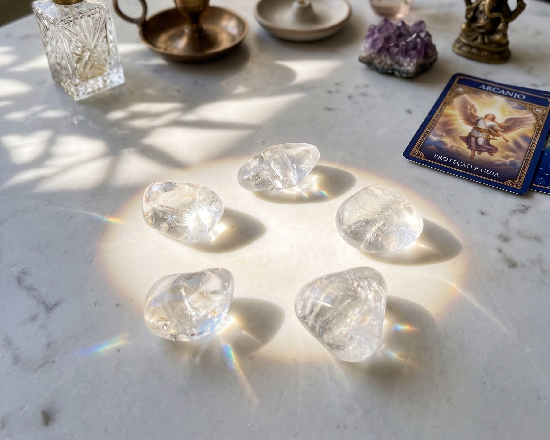 Kit de 5 Cristais para a Mandala dos Códigos de Luz (Cristal)
