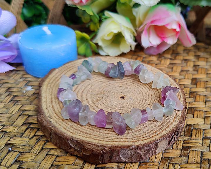 Fluorita - Jóias e Semijoias - Pulseira de Fluorita 0