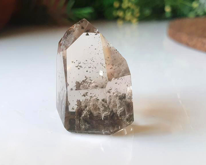 Ponta de Quartzo Xamã  13g