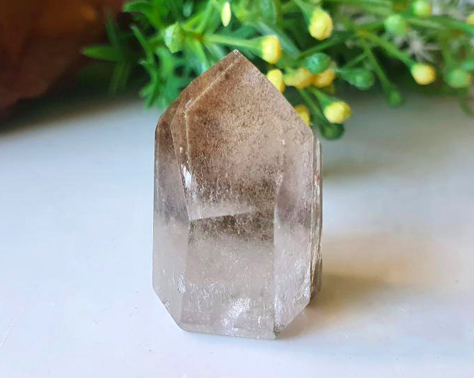 Ponta de Quartzo Xamã  13g