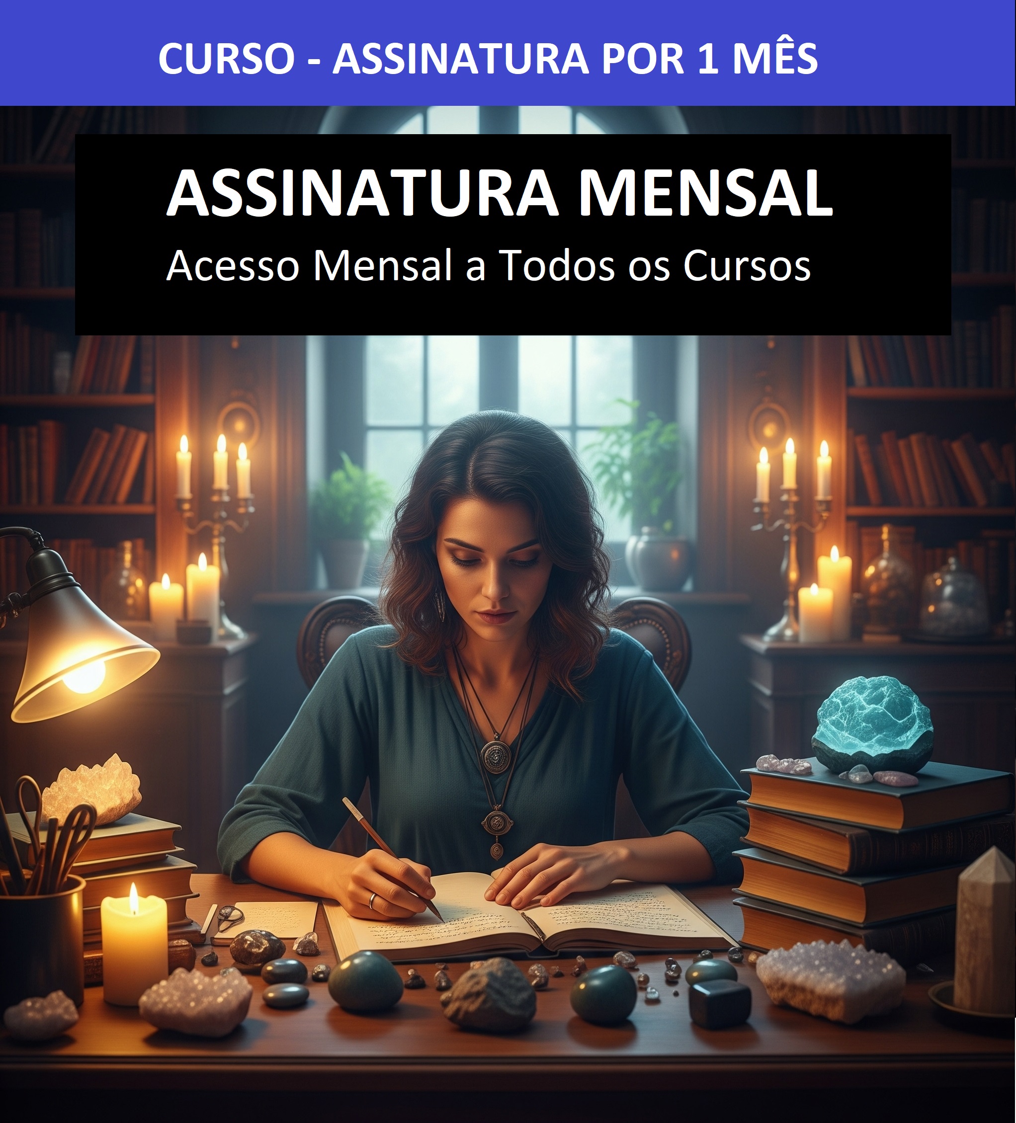 Ouro - Diversos - Assinatura Mensal - Todos os Cursos 0