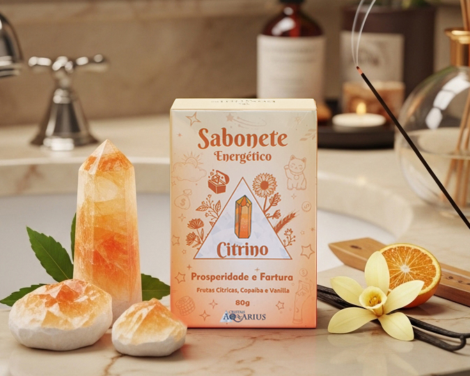 Sabonete de Citrino (Prosperidade)
