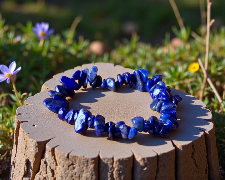 Pulseira de Lápis Lazúli