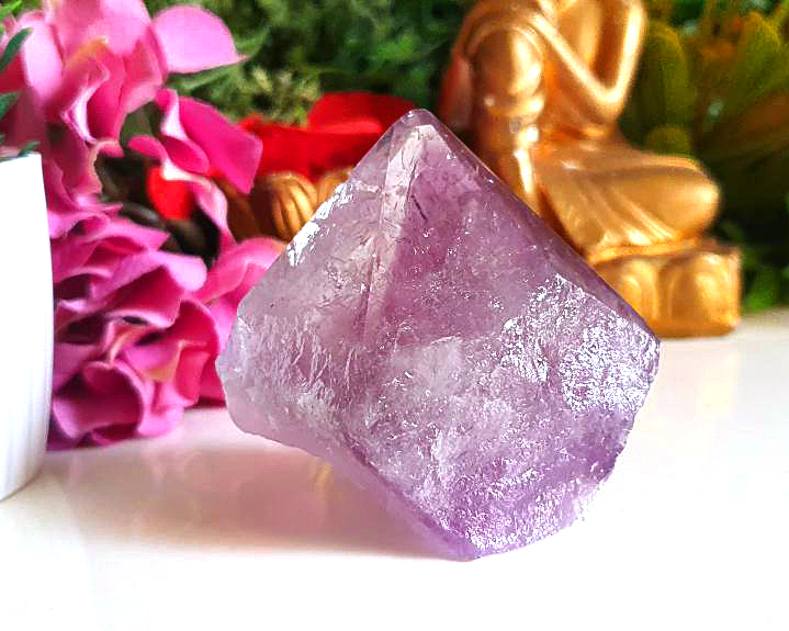 Ponta de Ametista Mandu Fantasma (RARO) 146g