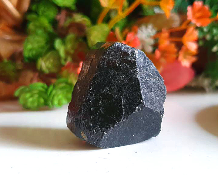 Turmalina Negra Cristalizada com Terminação Natural (RARO) 55g