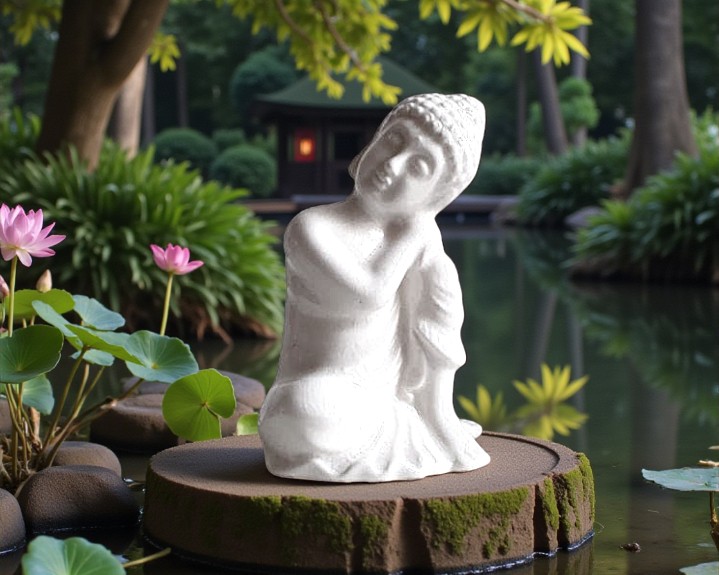 Imagem de Buda em Cerâmica