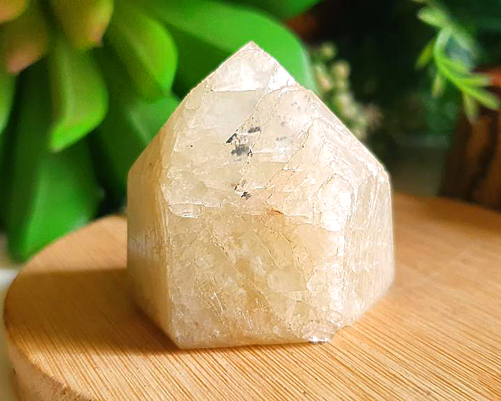 Ponta de Água Marinha Cristalizada 68g