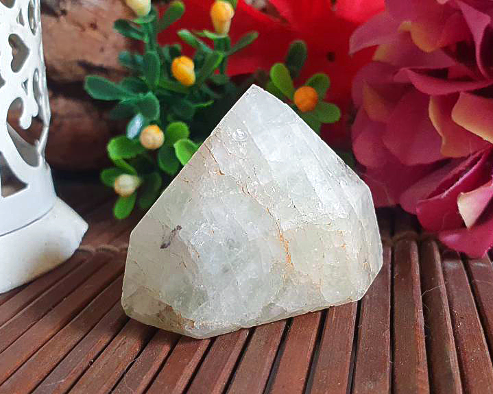 Ponta de Água Marinha Cristalizada 62g