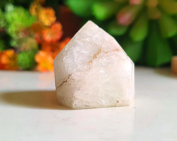 Ponta de Água Marinha Cristalizada 34g