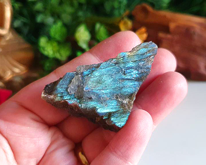 Labradorita Bruta Iridescente 34g