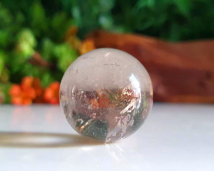 Esfera  de Quartzo Fumê 29g