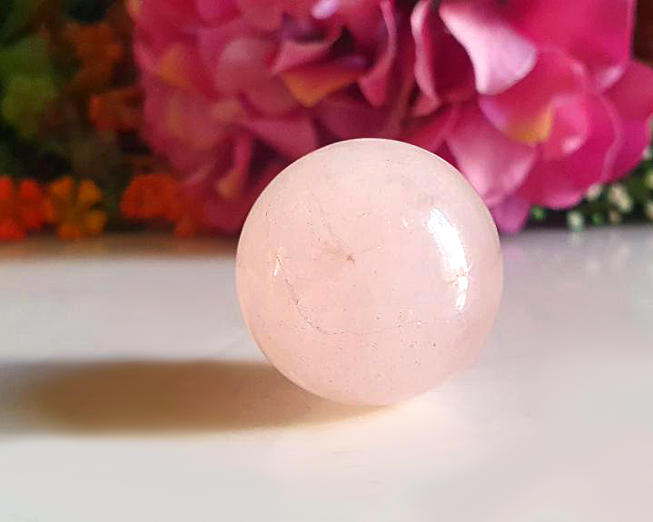Esfera de Quartzo Rosa  29g