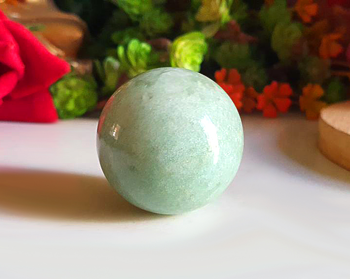 Esfera de Quartzo Verde 46g