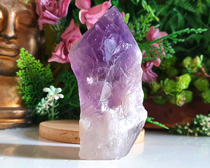 Ponta de Ametista Mandu (RARO) 228g