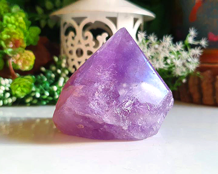 Ponta de Ametista Mandu (RARO) 195g