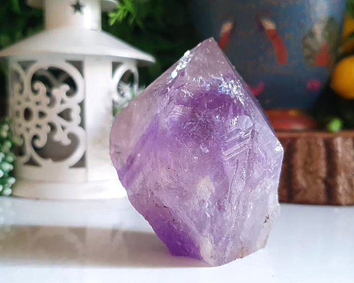 Ponta de Ametista Mandu (RARO) 198g