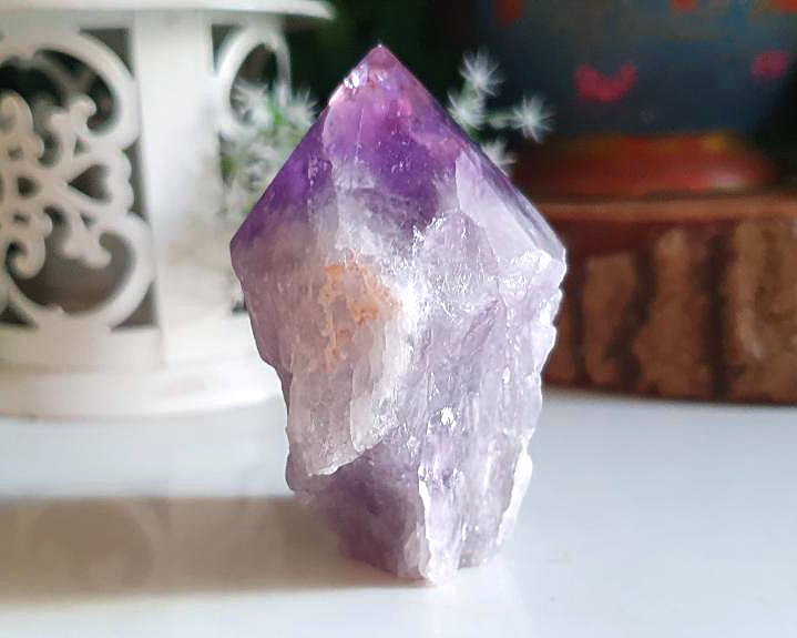 Ponta de Ametista Mandu (RARO) 102g