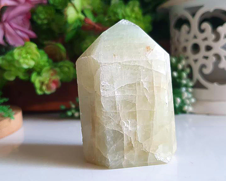 Ponta de Água Marinha Cristalizada 90g