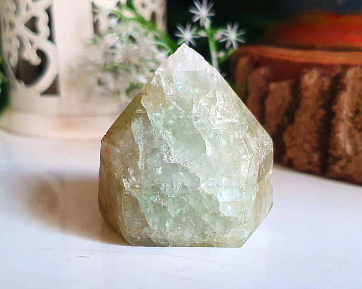 Ponta de Água Marinha Cristalizada 73g