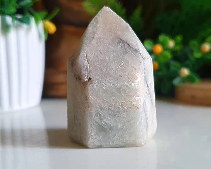 Ponta de Água Marinha Cristalizada 58g