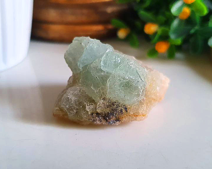 Água Marinha Bruta Cristalizada 34g