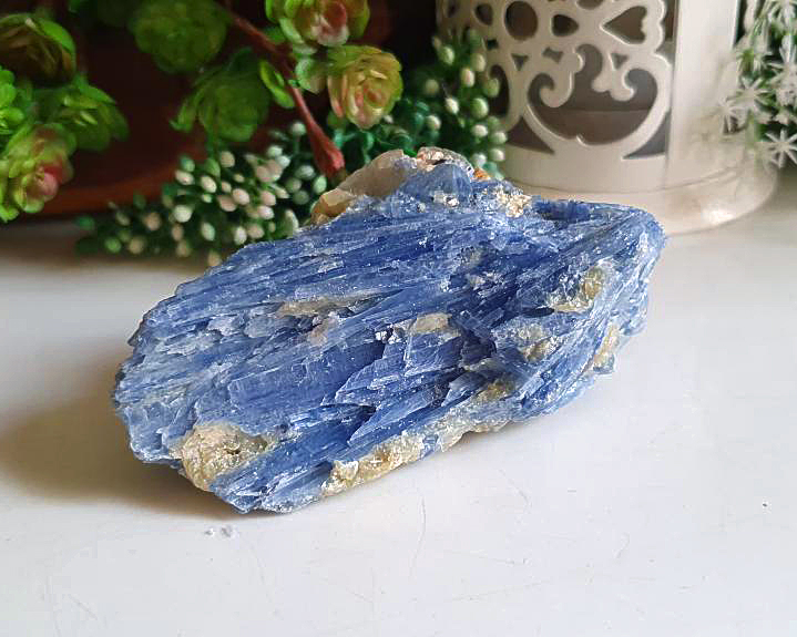 Cianita Azul Cristalizada Especial 184g