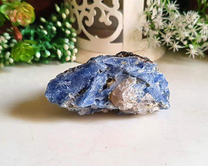 Cianita Azul Cristalizada Especial  69g