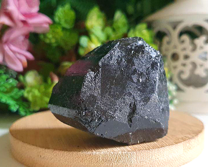 Turmalina Negra Cristalizada com Terminação Natural (RARO) 105g