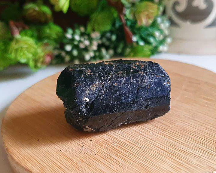 Turmalina Negra Cristalizada com Terminação Natural (RARO) 38g