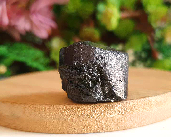 Turmalina Negra Cristalizada com Terminação Natural (RARO) 18g