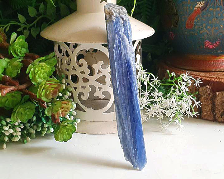 Espada de Cianita Azul Cristalizada Especial 36g