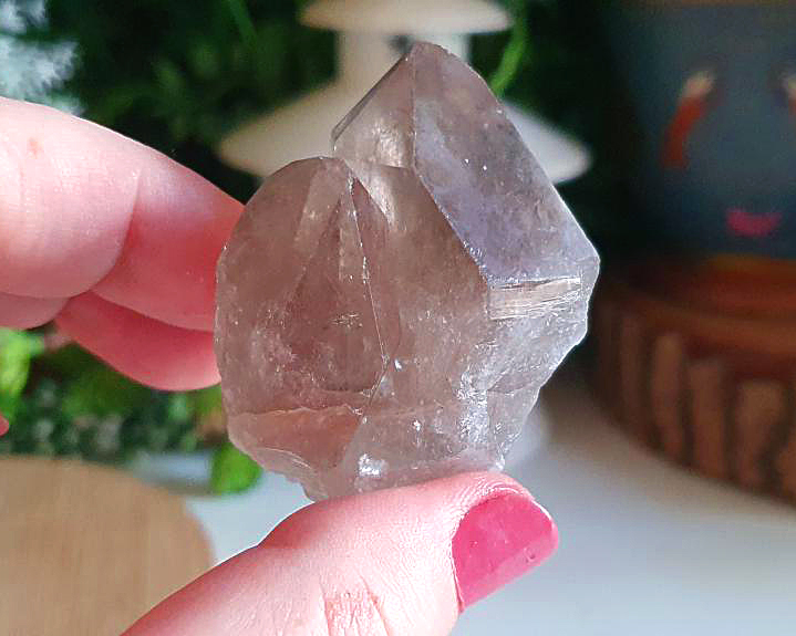 Drusa  de Quartzo Fumê 53g